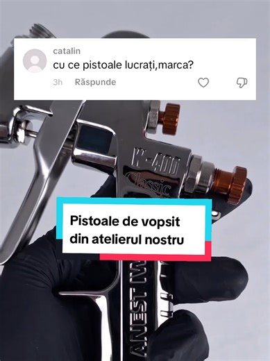 În atelier, fiecare vopsire începe cu o alegere: Iwata sau SATA? Ultimele modele? Anest Iwata Series 2 cu Split Nozzle™ și SATA Jet X cu flux de aer labirint – fiecare cu avantajele sale pentru un finish precis și uniform. Te invităm să ne lași o întrebare în comentarii și încercăm să o rezolvăm într-un video. Te bagi la provocare? #primasystem #brasov #anestiwata #sata