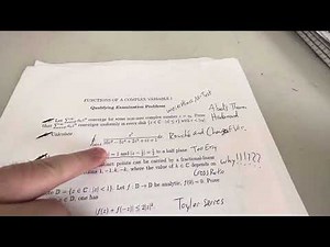 The Qualifying Exam I Passed