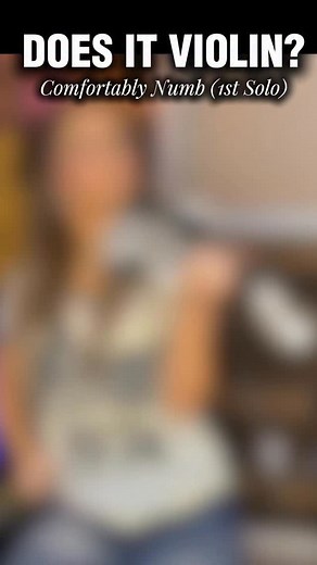 **🎻✨ Does It Violin? – Episode 15 Pink Floyd – “Comfortably Numb” (1st Solo)** Today I’m taking on one of the most iconic guitar solos in rock history, the first “Comfortably Numb” solo. For this one I used my Yamaha EV205, aiming for that smooth Gilmour sustain, lyrical phrasing, and expressive vibrato… but translated to violin. ⚡️🎻 You’ll find the second solo in my videos here as well! 😏🔥 #pinkfloyd #comfortablynumb #electricviolin #violincover #rockviolin #musicreels #femmesofrock #ninadi