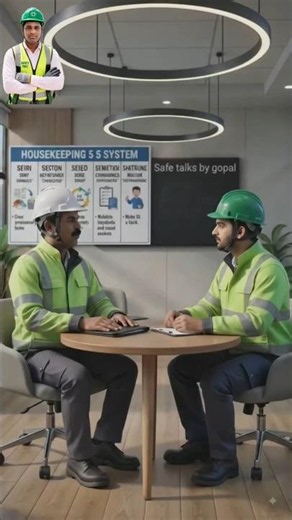 Housekeeping 5S Explained | 5S Method in Workplace | Construction.@SafeTalksbyGopal