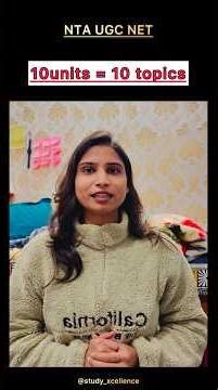 UGC NET PAPER 1 - 10 Most important topics ✨📚#ugcnet #topic #shorts #exam #viral #trending #paper1