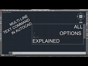24 (DRAW TOOL) (T) MTEXT COMMAND, MATCH TEXT FORMATTING, STACK, SUPERSCRIPT, SUBSCRIPT etc..,