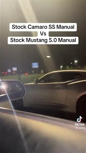 Camaro SS vs Mustang 5.0