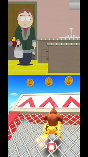 Cartman eats all the KFC Chicken skin 🍗 an Kenny cry’s | South Park Minute #shorts