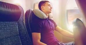 The travel pillow hack that finally helped me sleep on a plane