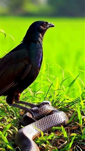 Why is this bird an enemy of snakes? #shorts #birds #animalfacts