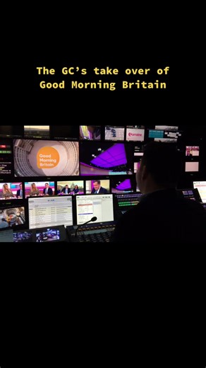 Behind the scenes in the control room of the @gemmacollins take over of Good Morning Britain #behindthescenes #bts #director #pa #itv #multicameradirector #livetv #itv #gemmacollins #piersmorgan #susannareid #gmb #fyp