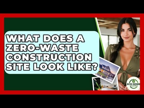 What Does A Zero-waste Construction Site Look Like? - Eco Home Blueprint
