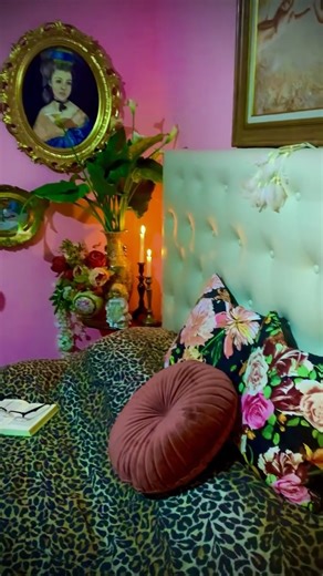 Timeless Decor on Instagram: "🐆Happy Friday! 🐆love leopard print... and this bed says it all There’s something so timeless yet bold about leopard - it adds warmth, character, and that effortless statement to the bedroom. Soft layers, cozy vibes, and a touch of wild energy to make the space feel truly mine. Because sometimes, your bed deserves a little attitude too 🐆Would you add leopard print to your decor ? or do you prefer keeping it neutral?🐆#leopardprint #interior #aesthetic#bedroom"