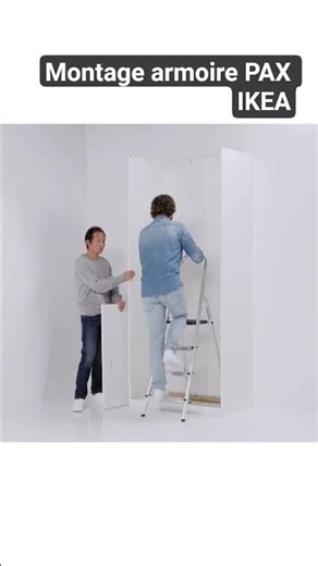 Montage PAX IKEA : comment assembler l’armoire facilement #ikea
