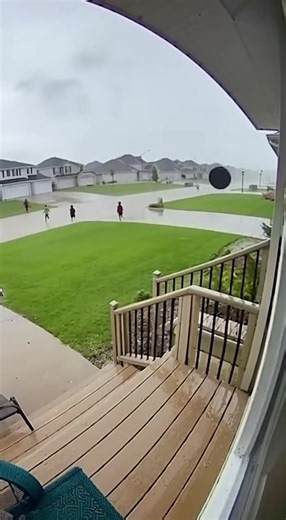 Flying Trampoline! ️ Microburst Launch Caught on Porch Cam | Wild Storm Day #FlyingTrampoline #PorchCam #StormDay #CrazyWeather #Microburst #CaughtOnCamera #ViralWeather #WindStorm #NaturePower #BackyardChaos | NextVibe Studios | Facebook