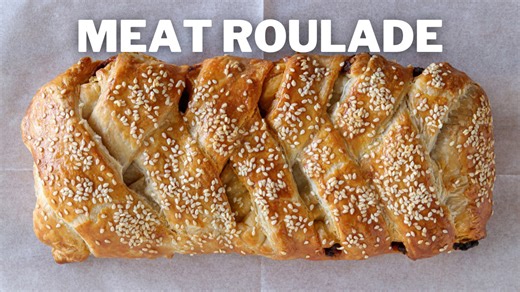 Puff Pastry Ground Beef Roulade Recipe For Upcoming Holidays