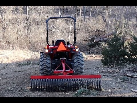 #391 Great Solution For This Problem, The Landscape Rake For Your Compact Tractor!