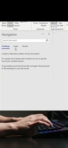 How to delete a blank page in MS WORD #computertricks