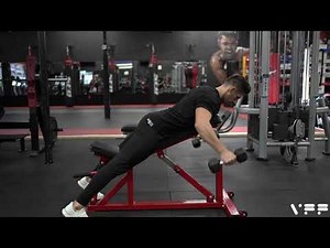 Dumbbell Chest Supported Rear Delt Fly