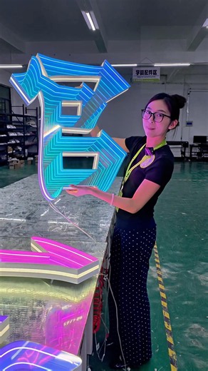 Over a decade of experience in illuminated sign manufacturing - trustworthy and reliable#LEDSign