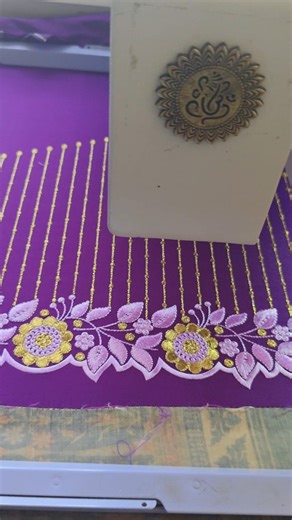 Computer embroidery work #embroidery #embroiderylover #smallbusiness #embrodering #fashion #designer