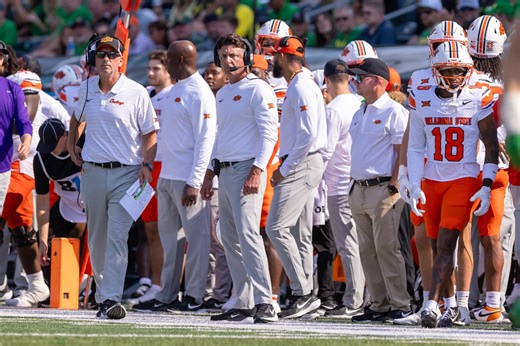 What Mike Gundy said after Oklahoma State was trounced by Oregon