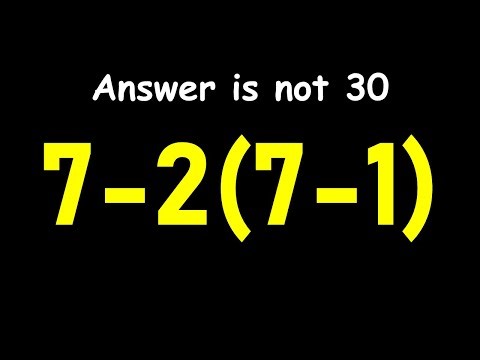 Can You Solve This? Most People Get the Order Wrong!