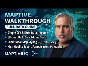 How to Import, Edit & Export Data in Maptive (Full Walkthrough)