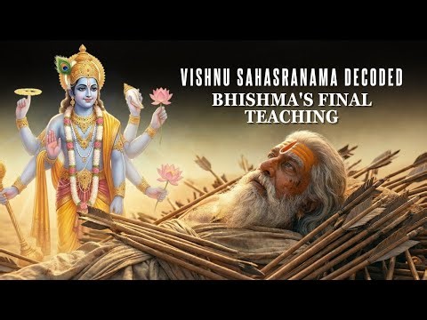 Vishnu Sahasranama DECODED: It's a Structural Language of Reality | Bhishma's Final Teaching #Hindu