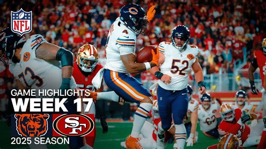 Bears vs. 49ers highlights week 17