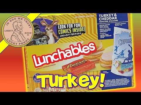 Lunchables Turkey & Cheddar Cracker Stackers & Reese's PB Cups