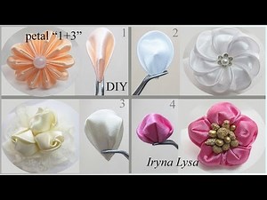 Kanzashi petals, tutorial, part 2