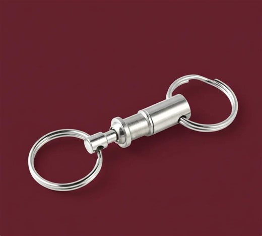 Quick Release Dual Detachable Pull Apart Keychain - Etsy