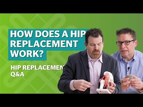How does hip replacement surgery work?