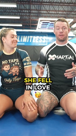 I train Jiu-Jitsu with my wife 🥋
