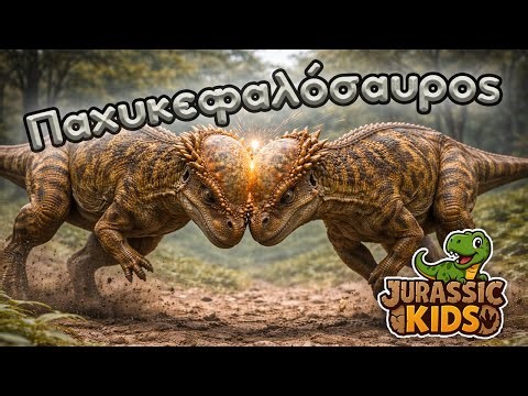 🦕 Παχυκεφαλόσαυρος – Ο Δεινόσαυρος με το ΠΙΟ ΔΥΝΑΤΟ ΚΕΦΑΛΙ! | Jurassic Kids