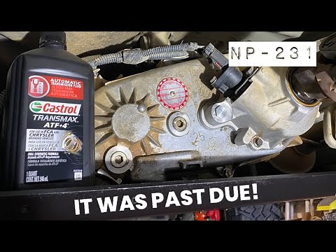 Jeep Wrangler TJ - NP231 Transfer Case Fluid Change!