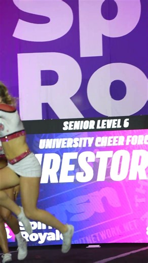 Anyone else OBSESSED with UCF Firestorm’s elite stunt this season? 🙋‍♀️