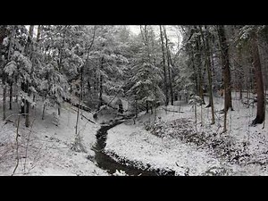 The Best Classical Christmas Music - Snow Falling on a Winter Creek (HD)