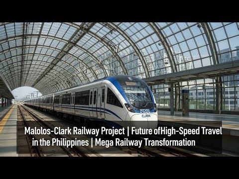 Philippines Future Train System | Malolos–Clark Railway Documentary