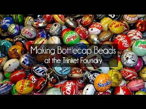Making Bottle Cap Beads