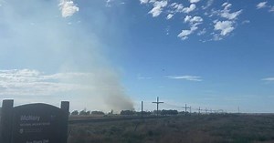 WWCFD #5 Fire Chief Says Fire Near Hansen Loop Could Burn For Days