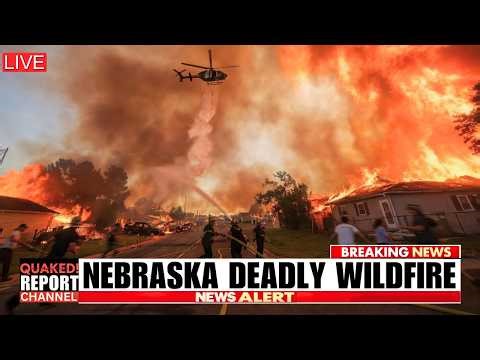 1 MIN AGO: Footage Reveal Nebraska’s Most Intense Wildfire Ever — Everything Completely Destroyed