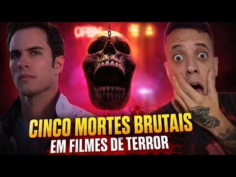 The 5 most brutal deaths in horror movies.