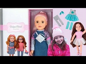 DESIGN A FRIEND DOLLS UNBOXING 18” DOLLS BILLIE BALLERINA WILLOW