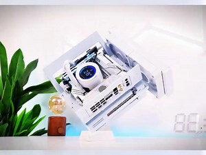 Build White Mini PC Intel Core Ultra 7 265K with RTX 4070 Super 🖥️🖥️🥰 #intel #gaming #asmr #pcbuild #fyp #buildpc #Foryou #Pc | PC Build