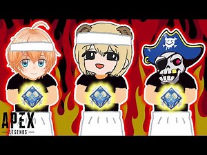 全員4000ダメージを取りに行くダブハン職人【APEX LEGENDS実況】【ソバルト/Mondo/渋谷ハル】