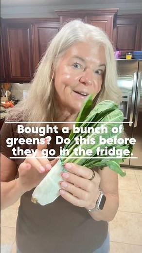 How to Keep Fresh Greens Fresh Longer 🌿