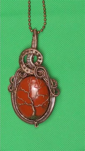 Wire wrapped jewelry Step by step tutorials PDF for beginners. Tree of life pendant tutorial.