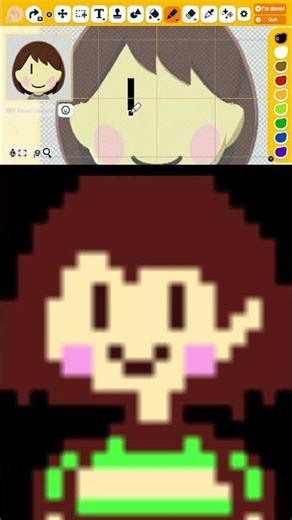 How to make Chara from Undertale #chara #undertale