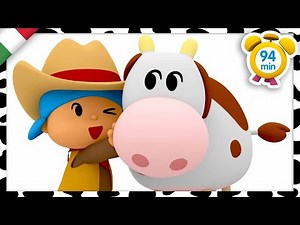 🐮 POCOYO ITALIANO- La Mucca della Fattoria [ 94 min ] | VIDEO e CARTONI ANIMATI per bambini