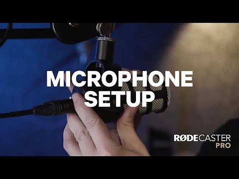 RØDECaster Pro Features - Mic Setup