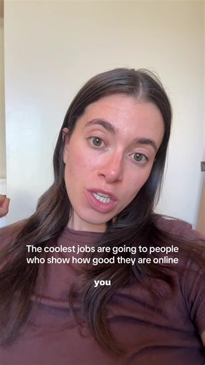 You all are TOO smart and TOO ambitious to NOT get the kinds of opportunities you deserve. @Alice posted a great video this week about being an influencer vs being a person of influence which applies here. If you want a list of people who are doing this SUPER well in both 9-5s and portfolio careers, tell me what industry you’re in in the comments and I’ll suggest some people to follow 🫶 #portfoliocareer #nonlinearcareer #careercontent