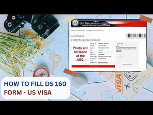 How to Fill DS-160 Form for a U.S. Visa | Step-by-Step Guide #usa #visa #guide #traveltousa #travel